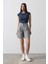 Mottisfashion Cargo Cepli Şort - Gri 1