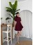 Mottisfashion Crem Pliseli Elbise 4