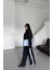 Mottisfashion Polyviskon - Poplin Parçalı Gömlek Pantolon Takım - Siyah 3