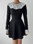 Mottisfashion Nord Dantel Yaka Kol Elbise 6