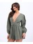 Mottisfashion 6528 Tulum Elbise-Haki 3
