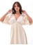 Mottisfashion 6276 Elbise-Bej 2