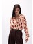 Mottisfashion Desenli Crop Gömlek 8
