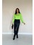 Mottisfashion Neon Saten Gömlek 2