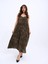Mottisfashion 6250 Elbise-Siyah Haki 6