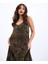 Mottisfashion 6250 Elbise-Siyah Haki 8