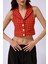 Mottisfashion Kazayağı Crop Yelek 1