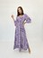 Mottisfashion 7035 Elbise-Mor 5