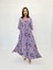 Mottisfashion 7035 Elbise-Mor 8