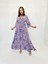 Mottisfashion 7035 Elbise-Mor 9