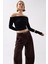 Mottisfashion Omuz Dekolte Straplez Bluz 7