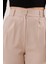 Mottisfashion Bol Paça Piliseli Bej Pantolon 4