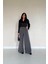 Mottisfashion Siyah Saten Gömlek 5