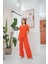 Mottisfashion Oranj T-Shirt ve Pantolon Takım 5