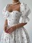 Mottisfashion Beyaz Mini Elbise 4