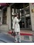 Mottisfashion Trench Kısa Şanel Boy - Ekru 2