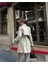 Mottisfashion Trench Kısa Şanel Boy - Ekru 4