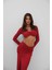 Mottisfashion Yırtmaçlı Etek ve Crop Bluz Takım 4