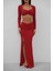 Mottisfashion Yırtmaçlı Etek ve Crop Bluz Takım 5