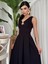 Mottisfashion Late Yıldız Detaylı Elbise 5
