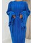 Mottisfashion Saks Ispanyol Kol Piliseli Elbise 3