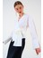 Mottisfashion Düz Yandan Bağlamalı Gömlek - Ekru 3