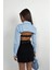 Mottisfashion Oval Kesim Crop Gömlek 4
