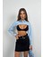 Mottisfashion Oval Kesim Crop Gömlek 6