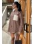 Mottisfashion Süzine Cepli Arkası Yırtmaçlı Oversize Gömlek 3420 4