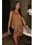 Mottisfashion Yelek ve Mini Etekli Içi Astarlı Süet Takım 9998 1