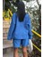 Mottisfashion Gömlek ve Şort Flamlı Keten Takım 10130 4