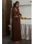 Mottisfashion Yelek Önden Bağlamalı Uzun Etekli Takım 10192 1