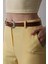 Mottisfashion Kemerli Havuç Pantolon - Sarı 3