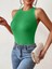 Mottisfashion Kadın Sıfır Kol Sırt Çapraz Detay Triko Bluz 2