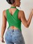 Mottisfashion Kadın Sıfır Kol Sırt Çapraz Detay Triko Bluz 3