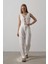 Mottisfashion Bağlamalı Yelek - Beyaz 2