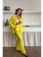 Mottisfashion Gömlek - Pantolon Takım - Sarı 1