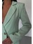 Mottisfashion Keten Ceket - Pantolon Takım - Mint 4