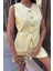 Mottisfashion Gold Düğme Detaylı Yelek Şort Cotton Takım 10208 3