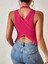 Mottisfashion Kadın Sıfır Kol Sırt Çapraz Detay Triko Bluz 1