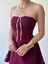 Mottisfashion Yuna Straplez Elbise 7