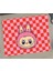 Labubu Temalı Mouse Pad Kare Mouse Pad, Ofis Mause Pad, Kaymaz Taban 3