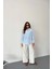 Mottisfashion Çizgili Gömlek - Mavi 2