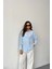 Mottisfashion Çizgili Gömlek - Mavi 3