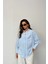 Mottisfashion Çizgili Gömlek - Mavi 4
