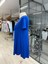 Mottisfashion Kadın Türlü Viskon Kumaş Yırtmaç Detaylı Bluz 5