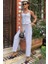 Mottisfashion Kalın Askılı Bluz Pantolon Keten Takım 10187 6