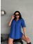 Mottisfashion Yırtmaç Detaylı Tunik Gömlek 1