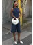 Mottisfashion Midi Şortlu ve Yelekli Viscon Takım 10167 6