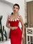 Mottisfashion Mıng Çiçek Detaylı Elbise 5